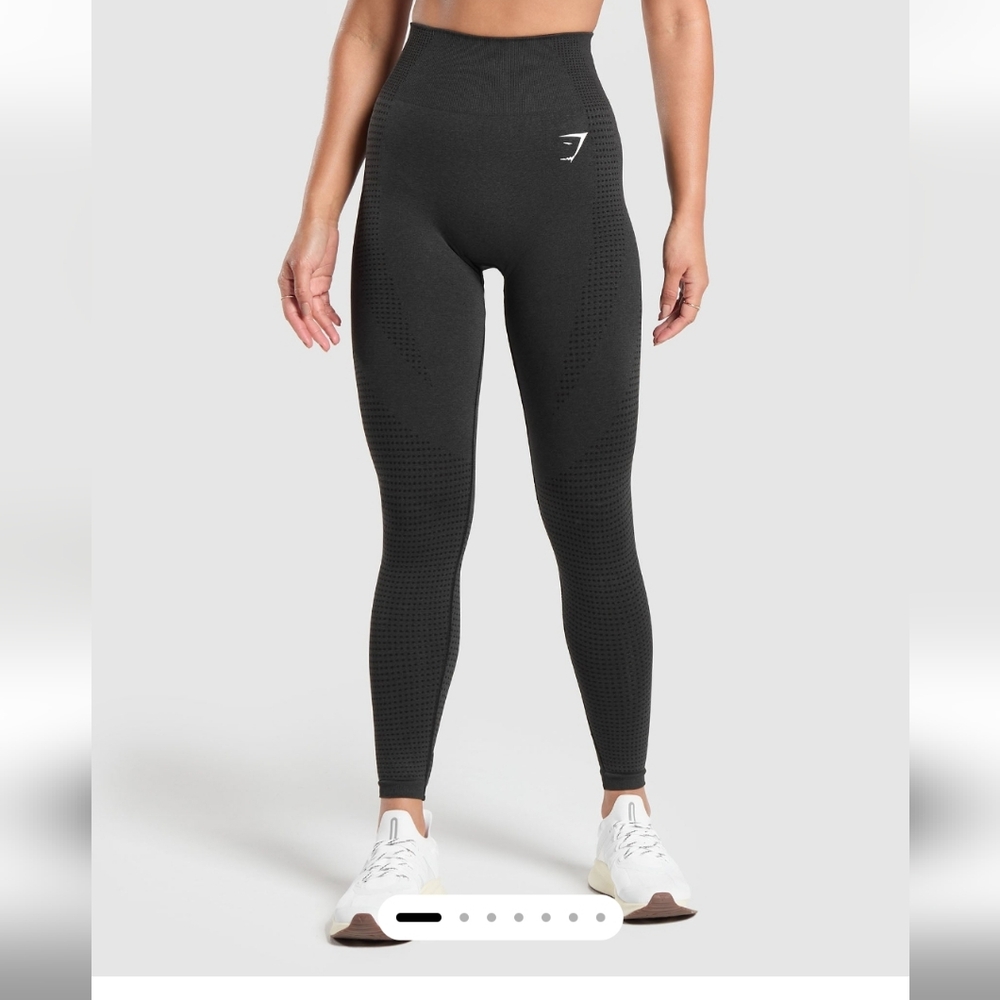 Gymshark Vital Leggings Marl Black